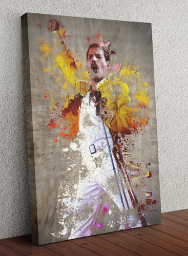 Freddie mercury canvas wall - canvas,