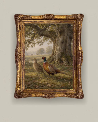 Pheasant oak tree wall - oak,