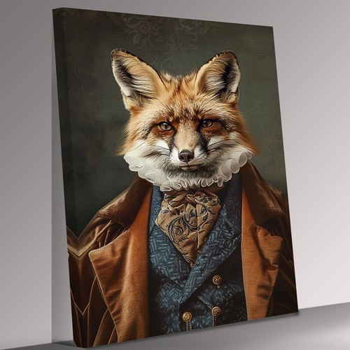 Fox animal human clothes - as,