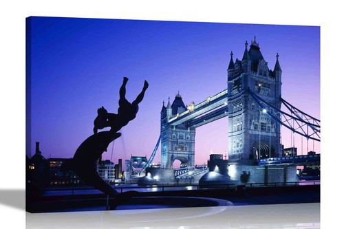 Tower bridge london canvas - london,