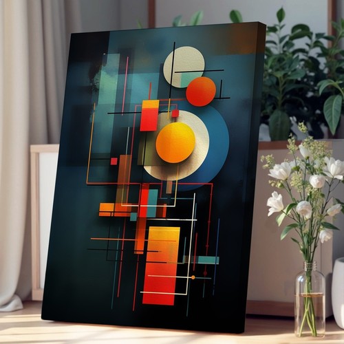 Bauhaus digital canvas wall - bauhaus,
