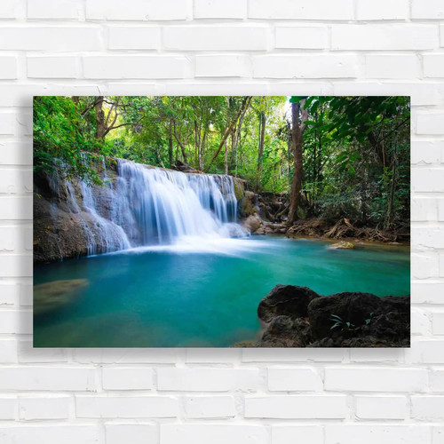 Gorgeous waterfall canvas - waterfall,