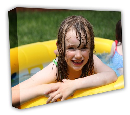 Your photo canvas - , framed