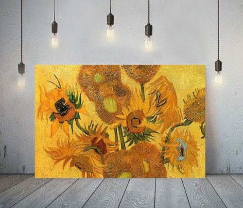Van gogh sunflowers framed - gogh, 2