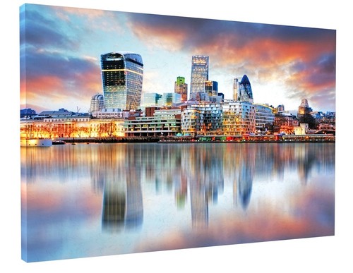 London cityscape canvas - london,