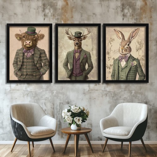 Set vintage animal - of,