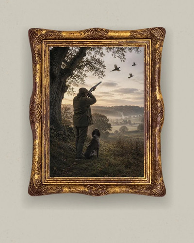 Pheasant shooting spaniel - pheasant,
