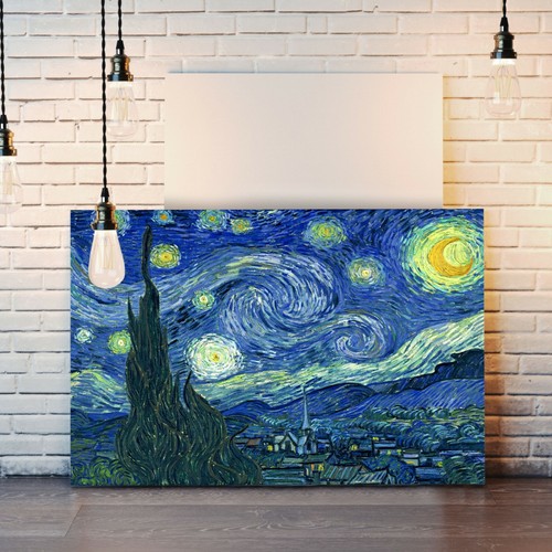 Van gogh starry - night, canvas