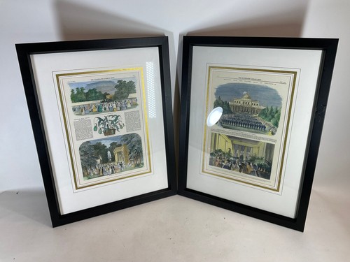 Framed vintage illustrated - framed,