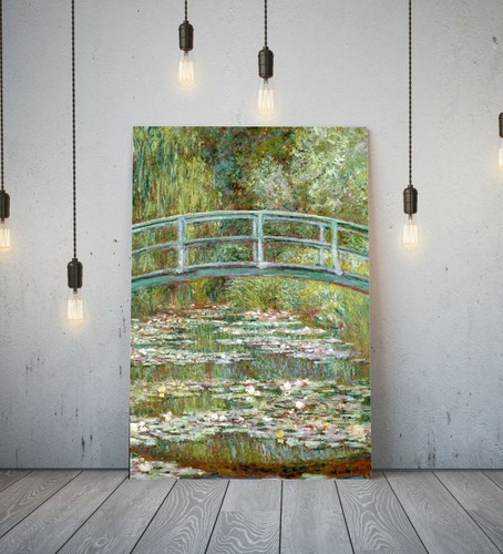 Monet bridge waterlily pond - waterlily,