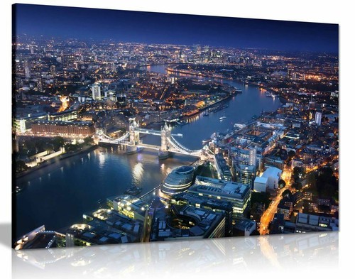 London skyline canvas wall art - london,