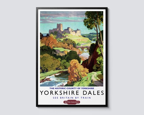 Yorkshire dales vintage travel - vintage,