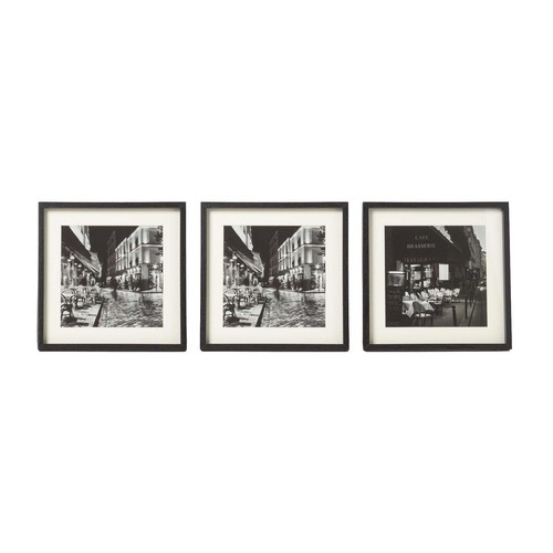 Set black framed paris - of, 3