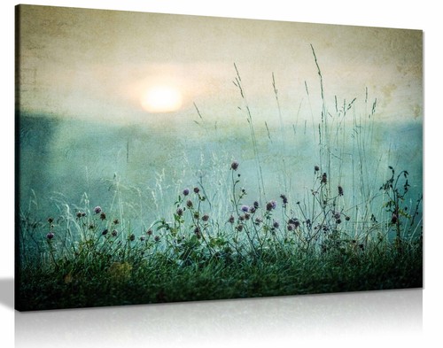 Autumn sunrise canvas print - canvas,