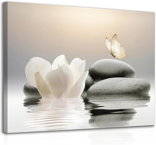 Framed zen canvas - canvas, art