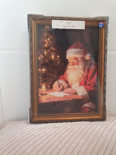 Santa vintage print - santa,