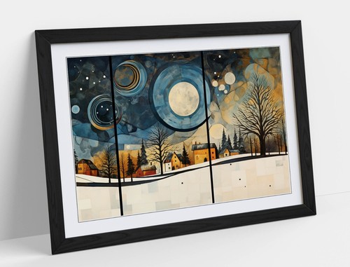 Winter snowy landscape - snowy,