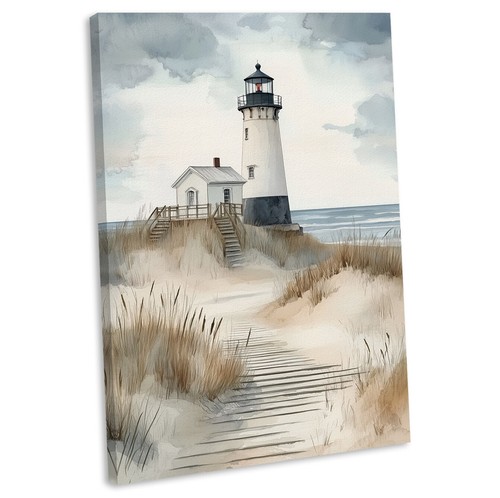 Lighthouse canvas wall art - wall,