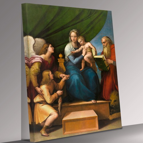 Raphael madonna the fish - raphael, of