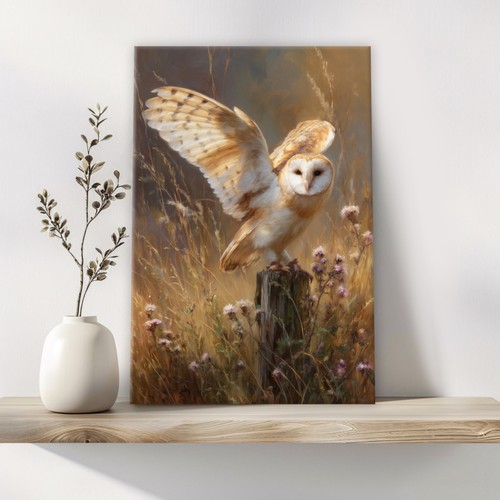 Barn owl wall art - barn,