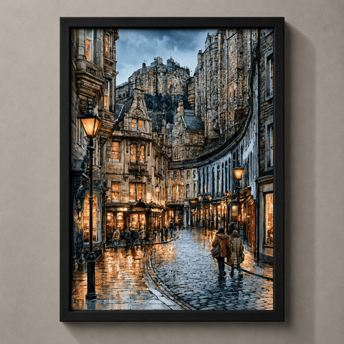 Edinburgh scotland wall art - scotland,
