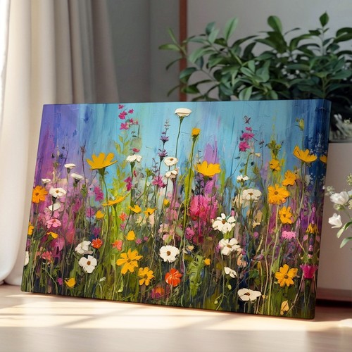 Wildflowers floral gestural - floral,