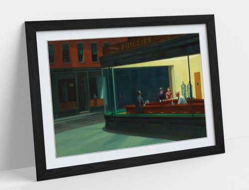 Edward hopper nighthawks art - hopper,, -art