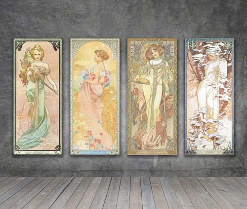 Alphonse mucha the seasons - mucha,