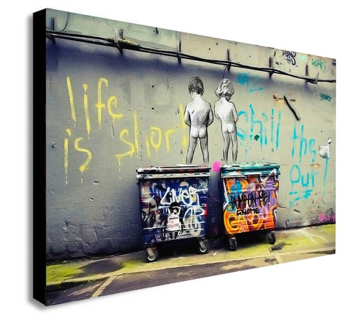 Life short graffiti - short,