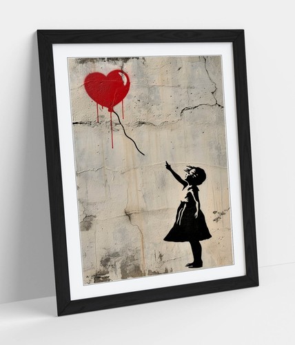 Banksy balloon girl - banksy,